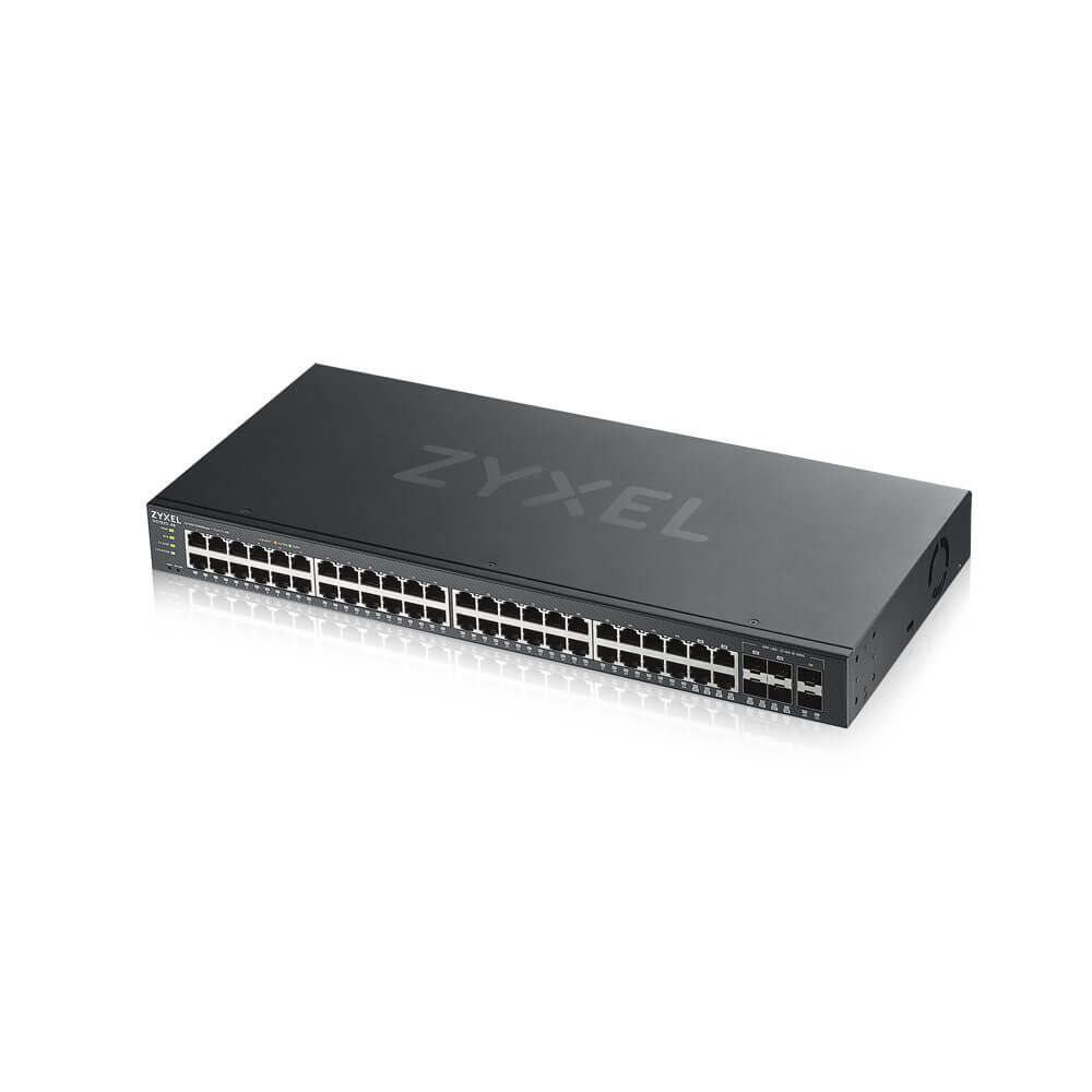 ZYXEL GS1920-48 V2 44 PORT 10-100-1000+4XSFP L2 HYBRID NEBULAFLEX YONETIL